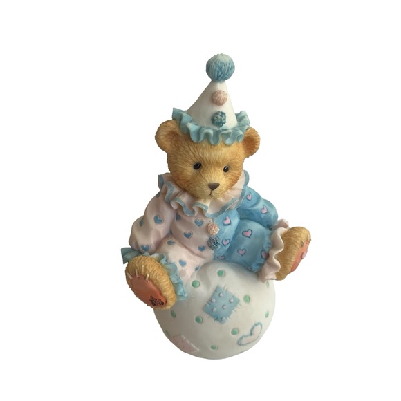 Cherished Teddies Center Ring Circus Tent Collector Set Wally Bruno Claudia 1995 - Picture 10 of 16